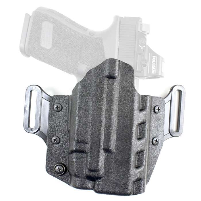 DeSantis Veiled Partner Holster Right Hand S&W M&P 9 Shield EZ, S&W M&P Compact 22 Kydex Black