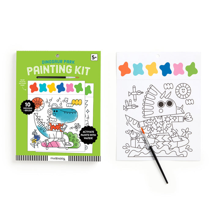 Dinosaur Park Painting Kit