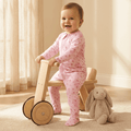Double Love Zipper Footie