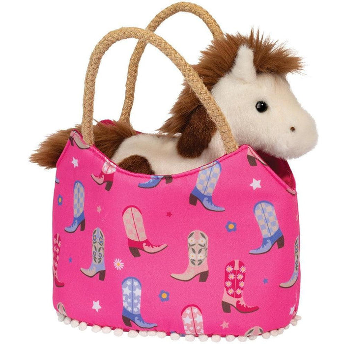 Douglas Cowgirl Boots Sassy Sak with Horse