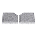 Drolet 8 1/2" X 8 1/2" Steatite Cooking Plates 2 UNITS - AC01212