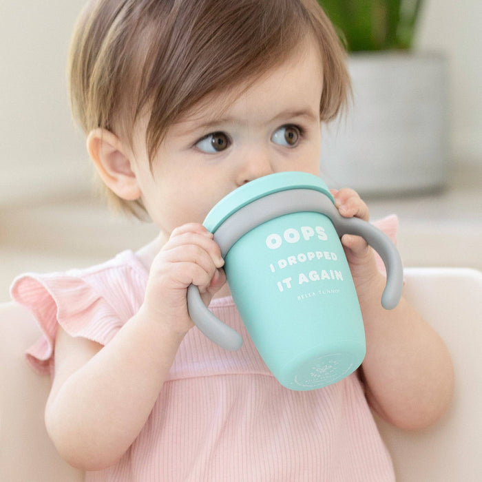 Dropped it Again Happy Sippy Cup: Blue