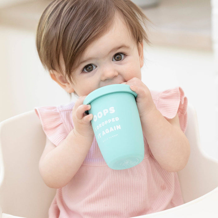 Dropped it Again Happy Sippy Cup: Blue