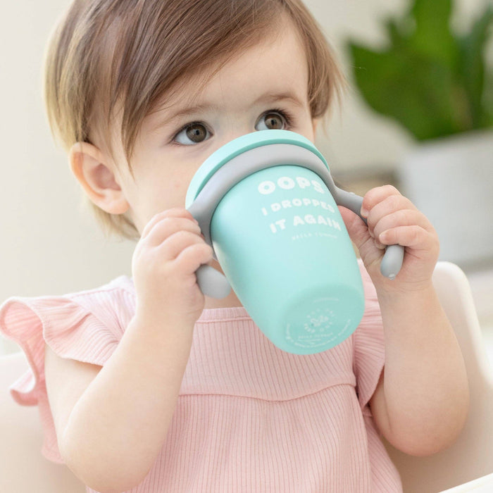 Dropped it Again Happy Sippy Cup: Blue