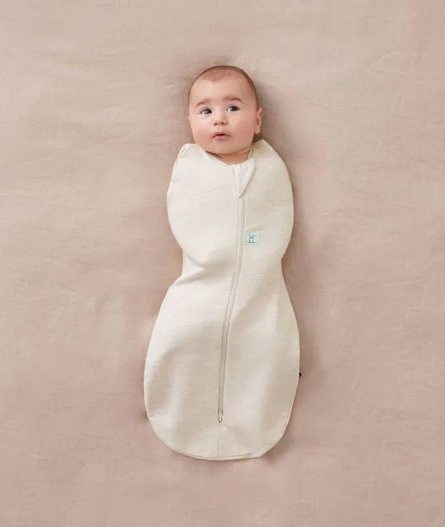 ergoPouch Cocoon Swaddle 0.2 TOG | Oatmeal Marle