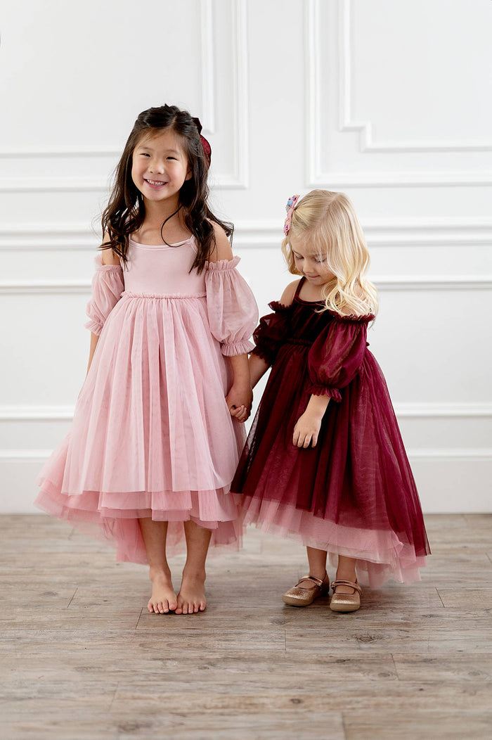 Everly Dress in Plum Ombre| Special Occasion