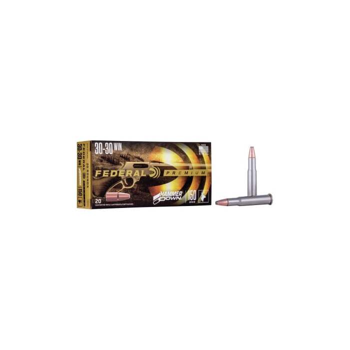 Federal Ammunition 30-30 Winchester 150 Grain Bonded Soft Point 20 Count