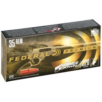 Federal Ammunition 35 Remington 220 Grain Bonded Hollow Point 20 Count