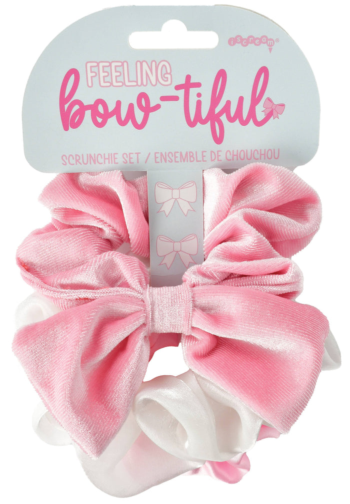 FEELING BOW-TIFUL SCRUNCHIES