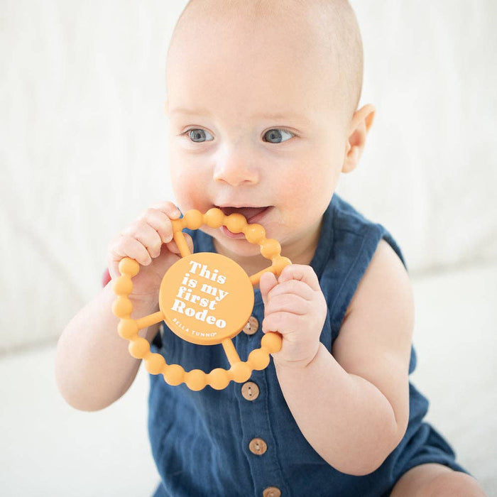 First Rodeo Happy Teether