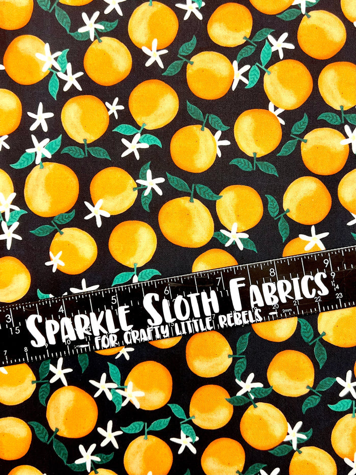 Floral Oranges