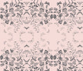 Flutter Pinkish Noir Fabric