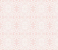 Geo Pinkish White Fabric