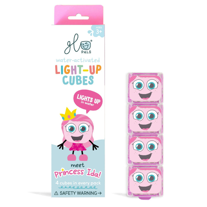Glo Pals Princess Ida Light-Up Cubes 4-Pack