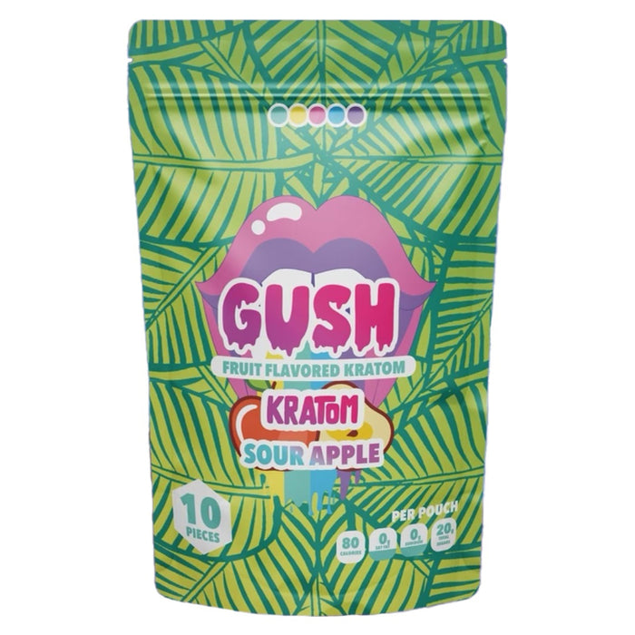 Goo'D Extracts (Gush) 200 MG Kratom Gummies - 10 Pack
