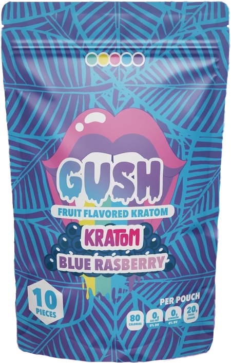 Goo'D Extracts (Gush) 200 MG Kratom Gummies - 10 Pack