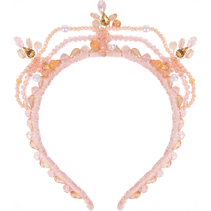Great Pretenders Blushing Crystals Beaded Tiara