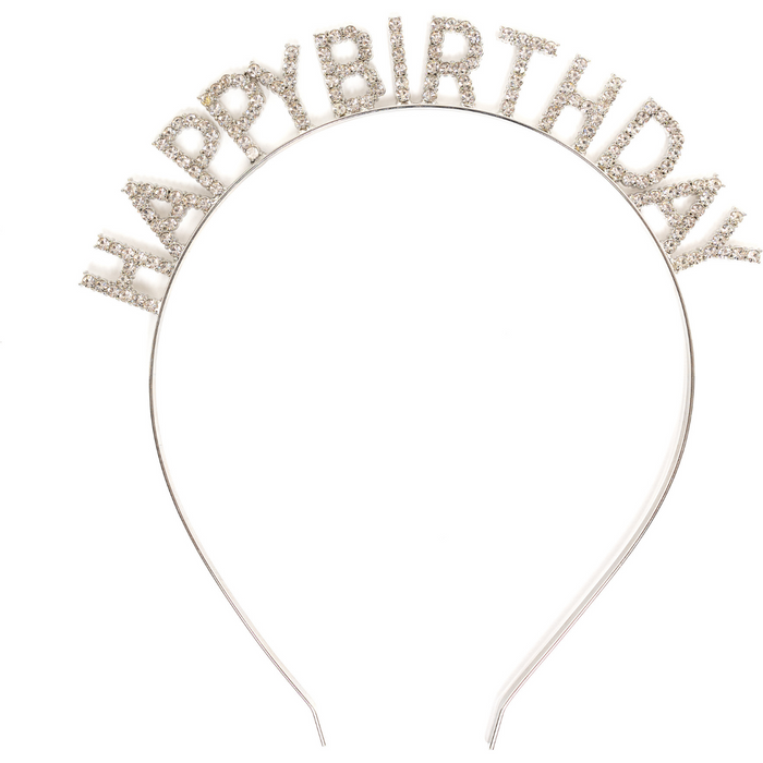 Great Pretenders Happy Birthday Rhinestone Headband