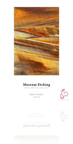 Hahnemuhle Museum Etching 350gsm Natural White acid-free - Roll