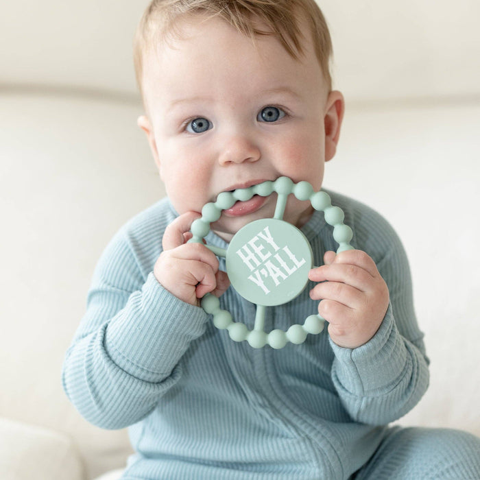 Hey Yall Happy Teether: Blue