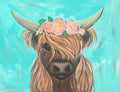 Highland Cow Canvas