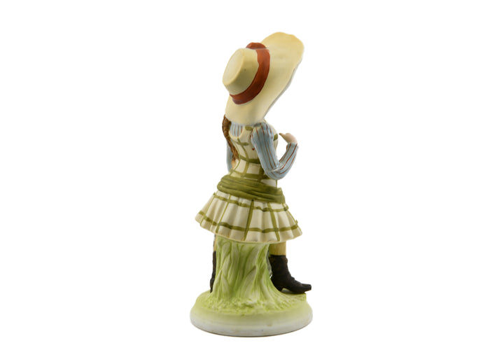 Holly Hobbie-Girl w Green Plaid Dress