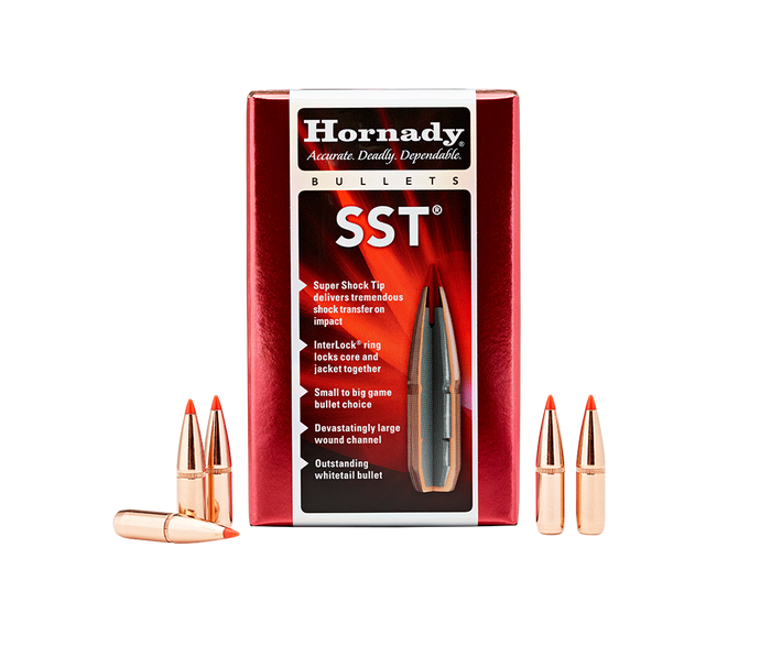 Hornady .308 Diameter 150 Grain Polymer Tip SST 100 Count Bullets (300 Savage)