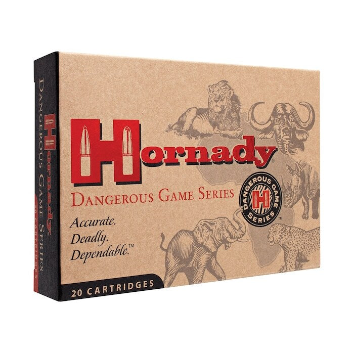 Hornady Ammunition 416 Remington Magnum 400 Grain Solid 20 Count