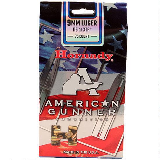 Hornady Ammunition 9mm Luger 115 Grain Jacketed Hollow Point