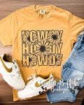 {HOWDY} Friends, It's Fall! Mustard Crew Neck Tee