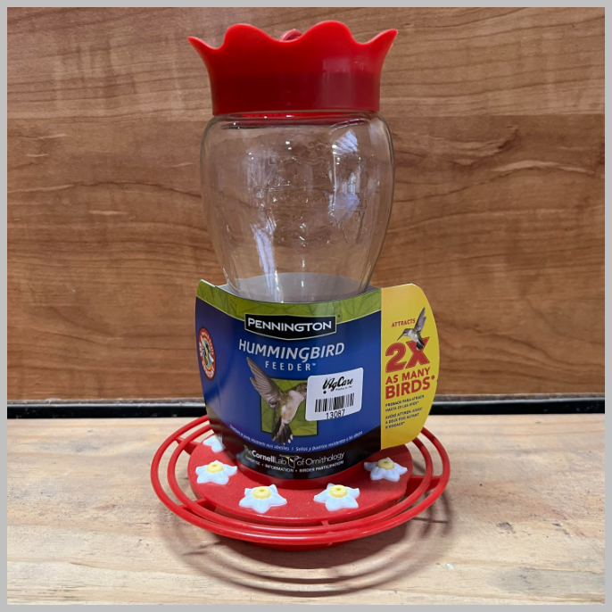 Hummingbird Feeder Glass 16 oz