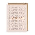 “I Love You” Relationship Card