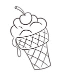 Ice Cream Cone Canvas