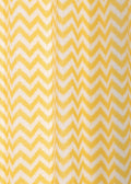 Ikat chevron printed cotton Fabric - Yellow