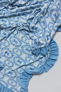 In My Jammers Julia Bow Ruffle Blanket