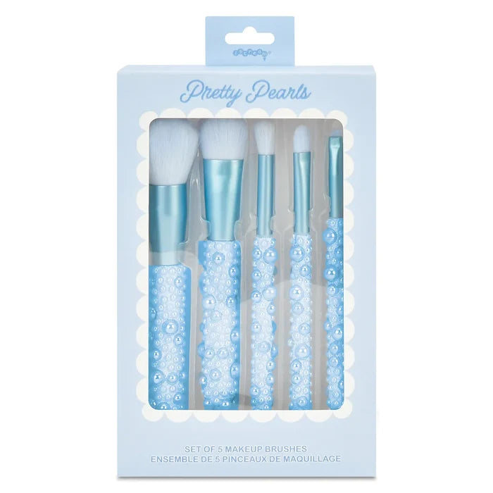 Iscream Blue Pearl Makeup Brush Set