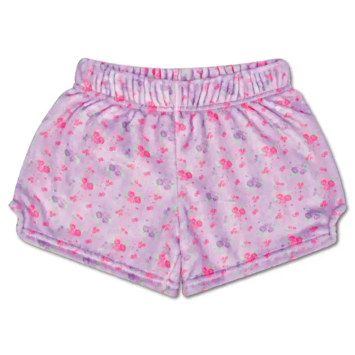 Iscream Forever Floral Plush Shorts