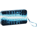 Iscrem Blue Tie Dye Popper Pencil Case