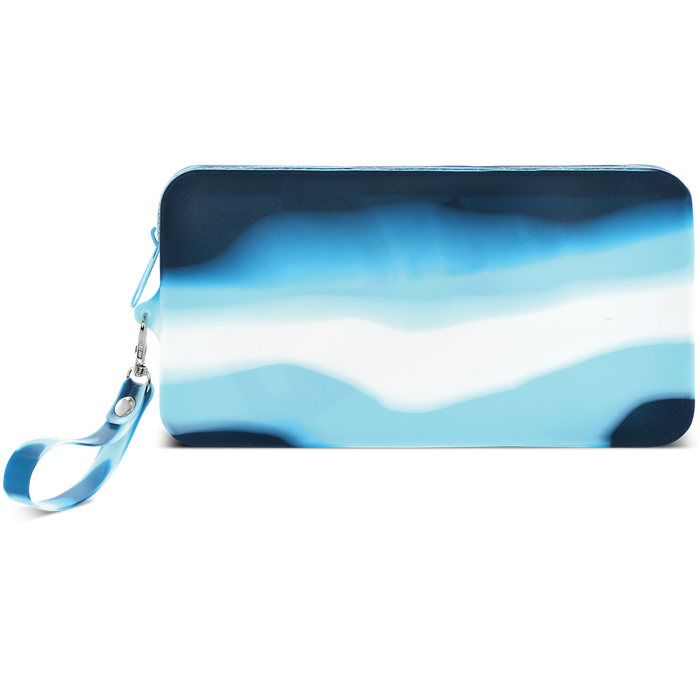 Iscrem Blue Tie Dye Popper Pencil Case