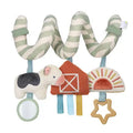Itzy Bitzy Spiral Car Seat Activity Toy Farm