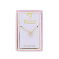 Jane Marie Kids 18K Gold Plated Necklace with Pearl Heart