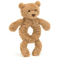 Jellycat Bartholomew Bear Ring Rattle