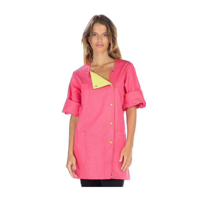 Julia - Tunic - MLT - Women - 80 cm My Blouse  Sergé-Fuchsia-Grany-T6-XXXL