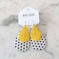 June 2020 {SUNSHINY DAY} Stacked Teardrop Earrings {Pre-Order:  Ships First Week of June}
