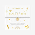 Kids' A Little | 'Class of 2026' | Silver & Gold-Tone Plated | Bracelet | 6 1/8" Stretch