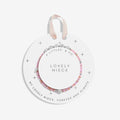 Kids' Happy Little Moments | 'Lovely Niece' | Silver Plated | Bracelet | 6 1/8" Stretch