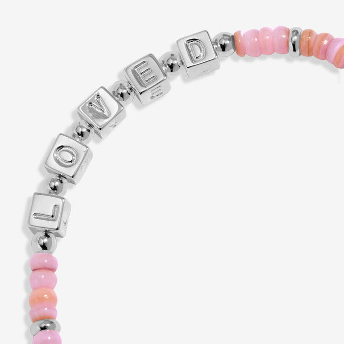 Kids' Happy Little Moments | 'Lovely Niece' | Silver Plated | Bracelet | 6 1/8" Stretch