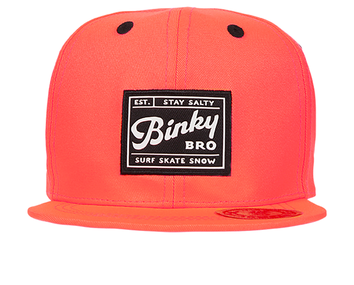 Kids Hat Venice: Orange / Infant (4 months - 12 months) / Standard Fit