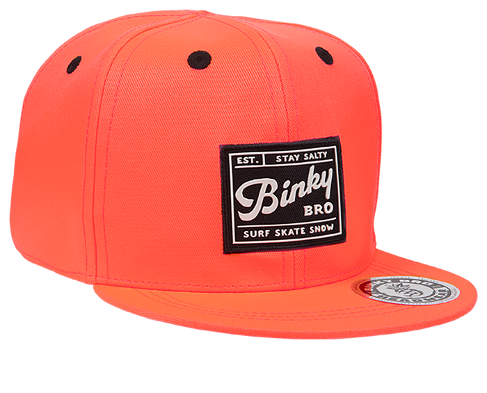 Kids Hat Venice: Orange / Infant (4 months - 12 months) / Standard Fit