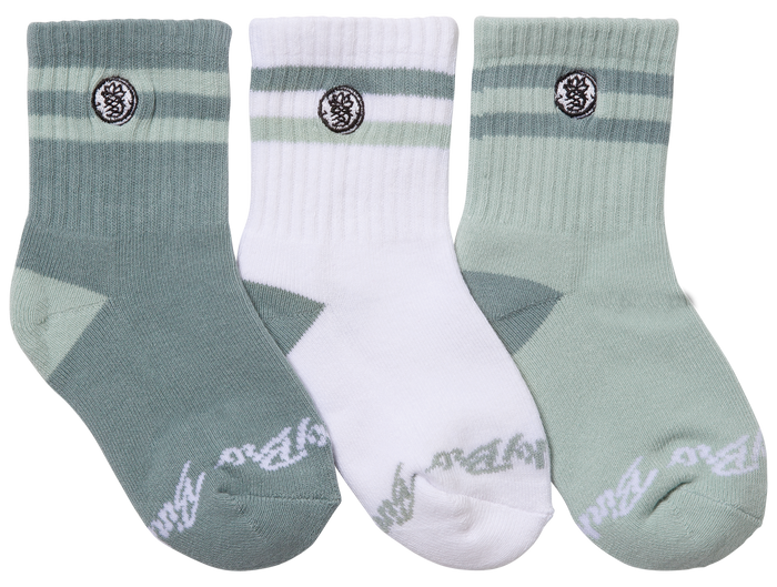 Kids Socks 3-Pack Pine